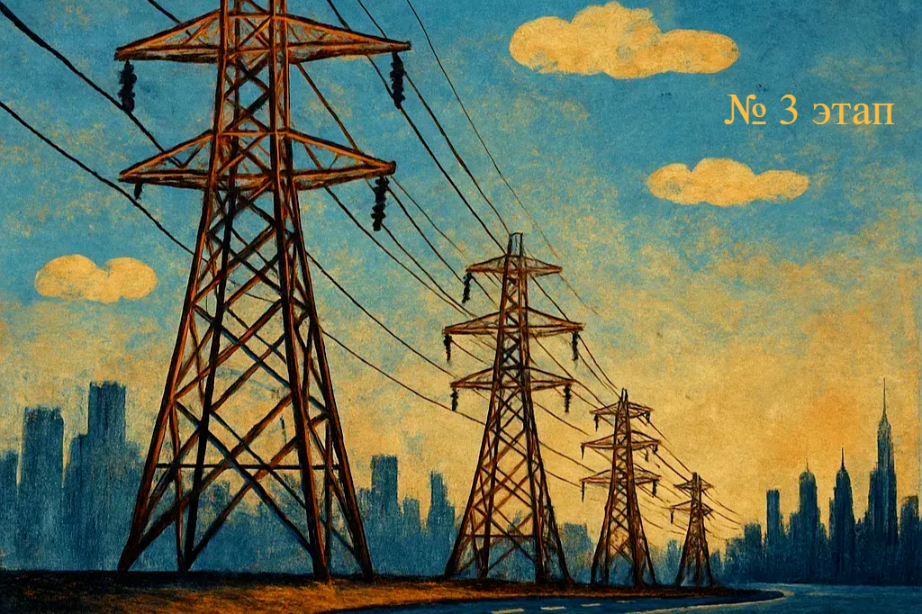 Подключение электроэнергии через чуд 3
